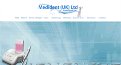 Desktop Screenshot of medident-uk.com