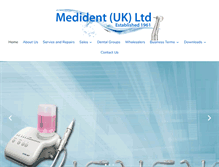 Tablet Screenshot of medident-uk.com